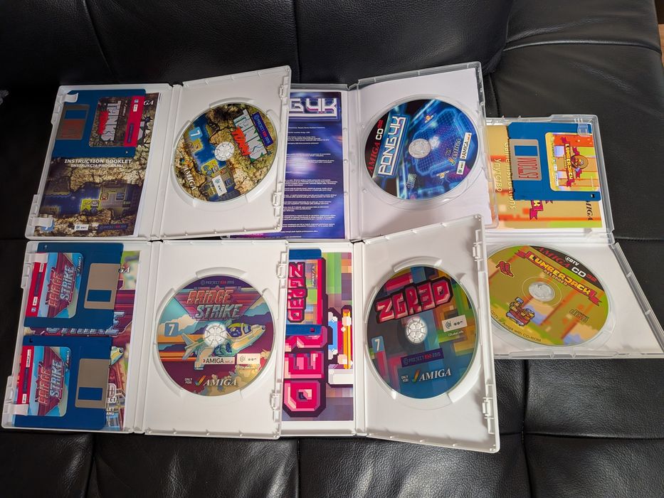 Amiga, retro gry - oryginalne.