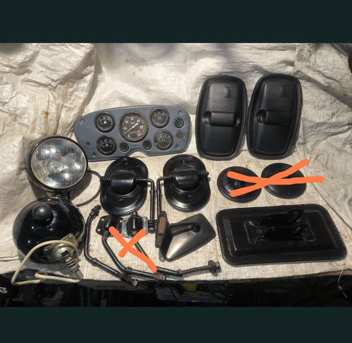 Зеркало і фарошукач ГАЗ УАЗ ЗІЛ чи інших автомобілів