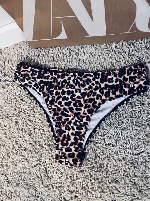 Majtki kapielowe bikini rozm m panterka