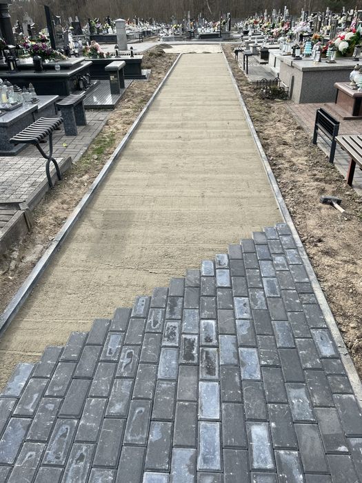 Układanie kostki brukowej (wolne terminy) szybka realizacja