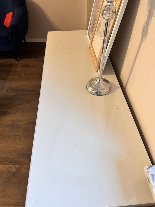 Toaletka biała ikea malm