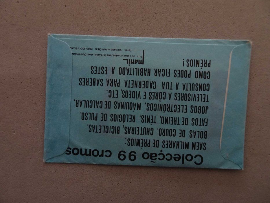 Carteira cromos fechada Futebol - Os Campeões - Manil