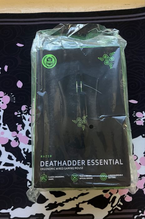 Myszka gamingowa Razer deathadder essential, nowa, okazja, tanio