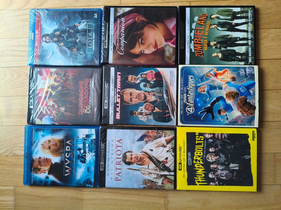 Filmy Blu-ray i 4K 90 zł