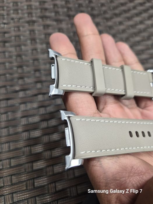 100% Oryginalne Pasek Samsung Hybrid do Galaxy Watch 8 (S/M/L) 
Pasek