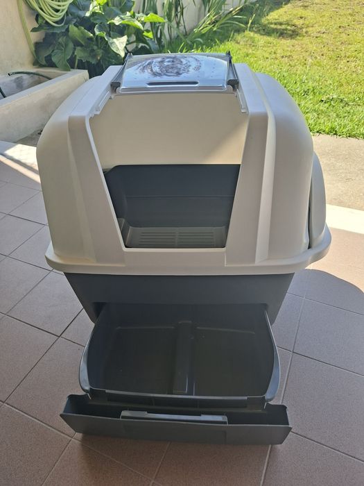Caixa de areia para gato
