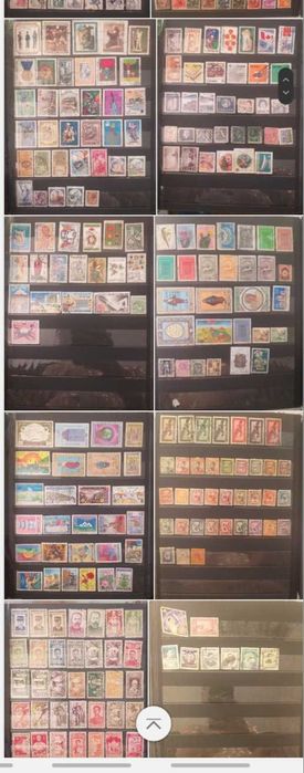 Coleção com mais de 2000 selos varios paises