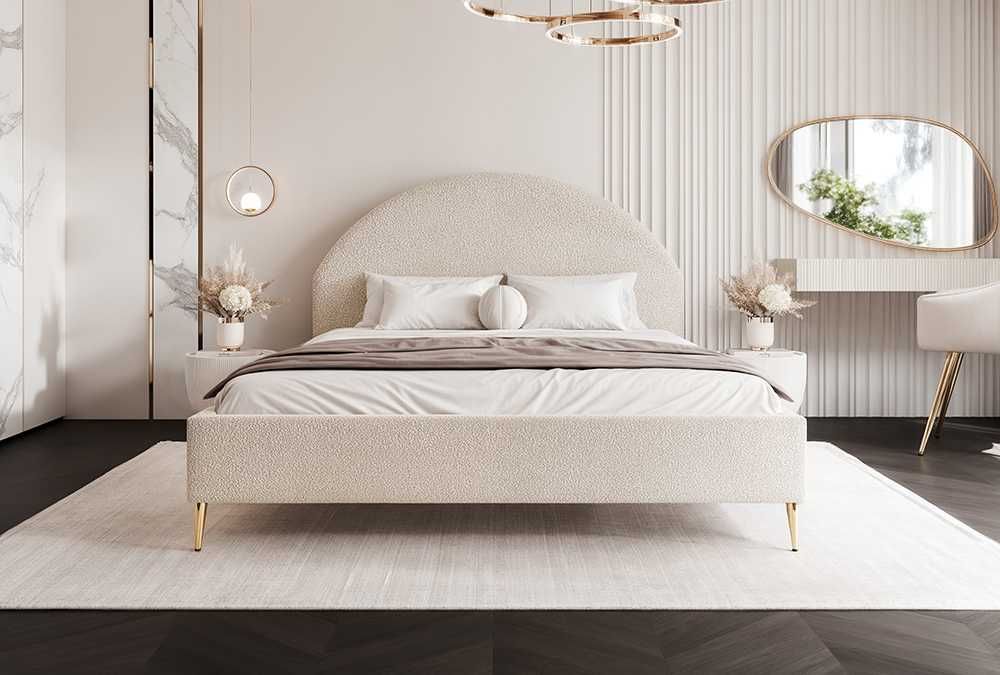 Łóżko tapicerowane PORTO SLIM z pojemnikiem na pościel DARMOWA DOSTAWA