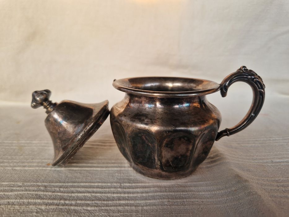 Conjunto Forbes S.P. Co. USA – Leiteira e Açucareiro com Tampa (656)