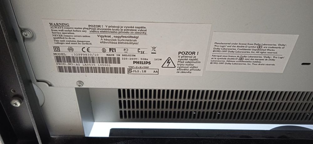 Телевізор Philips 32PF9830/10 Бельгія