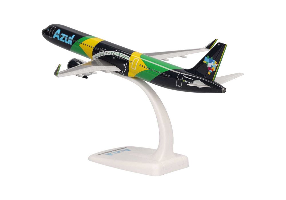 Avião de coleção - AZUL Airbus 321 Neo "Brasilian Flag "