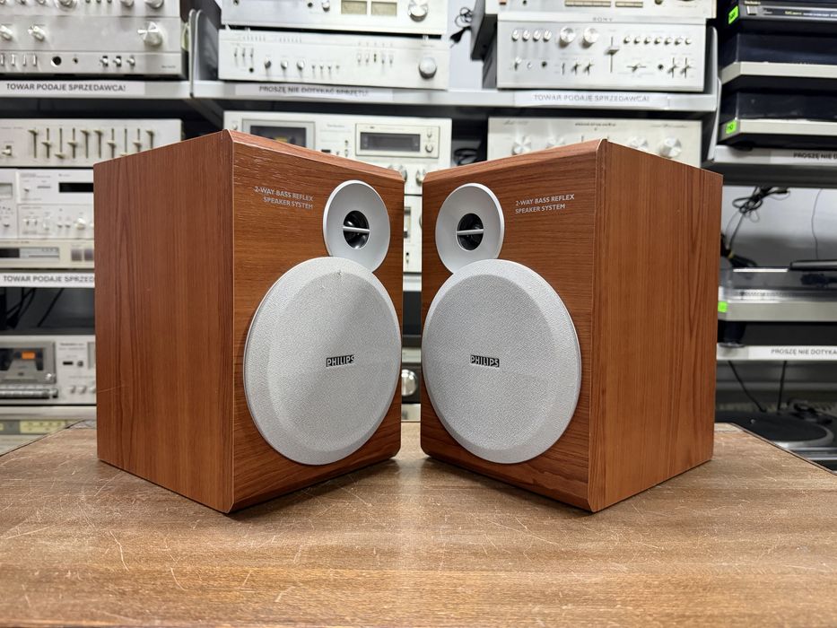 Kolumny podstawkowe Philips MCM510, do wieży, Audio Room