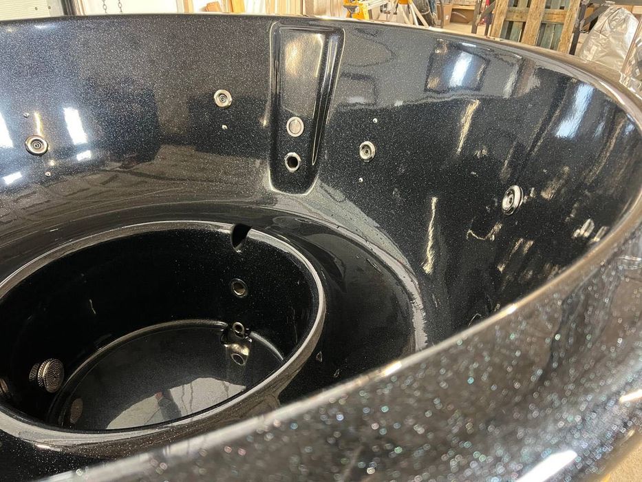 Balia ogrodowa klasy Premium -  jacuzzi wanna gorąca bania beczka domowe SPA sauna basen
