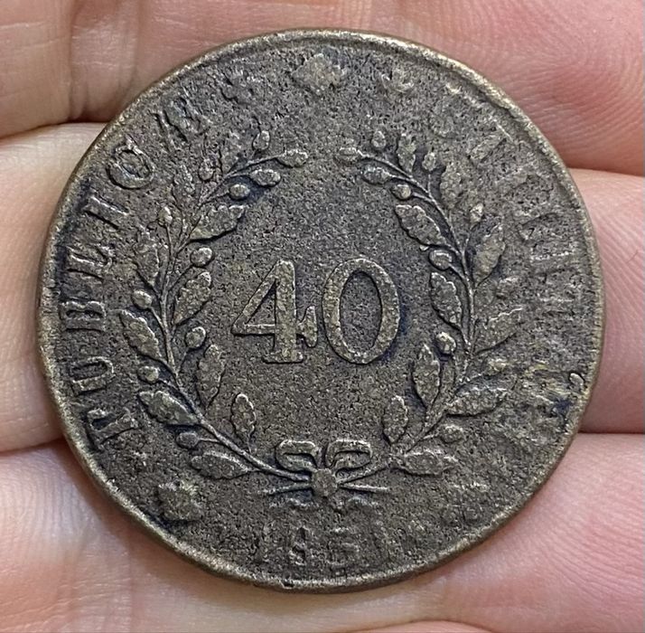 Moeda 1940 - D. Miguel - Pataco 1831