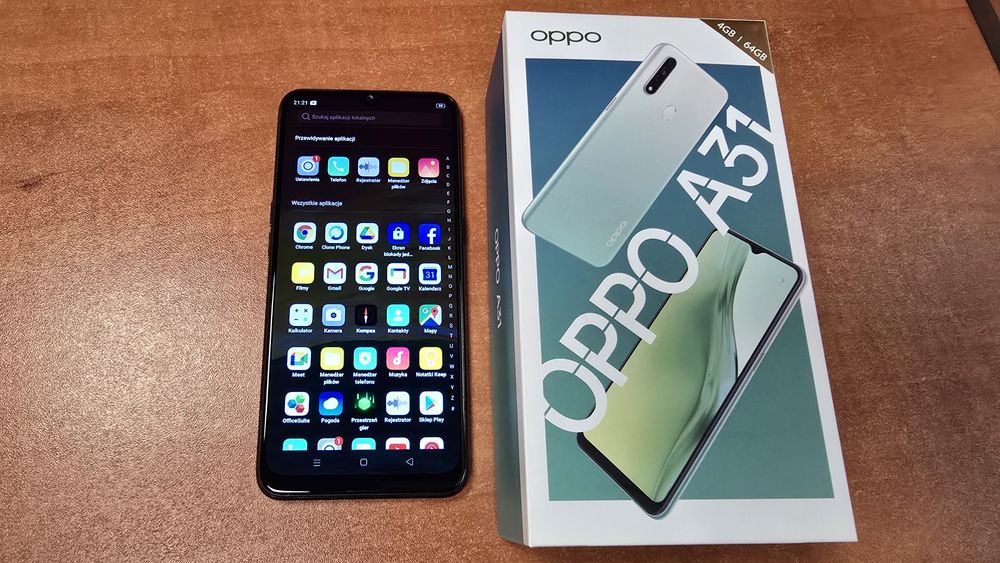 Oppo A31 Dual Sim 64GB/4GB RAM czarny, stan bdb