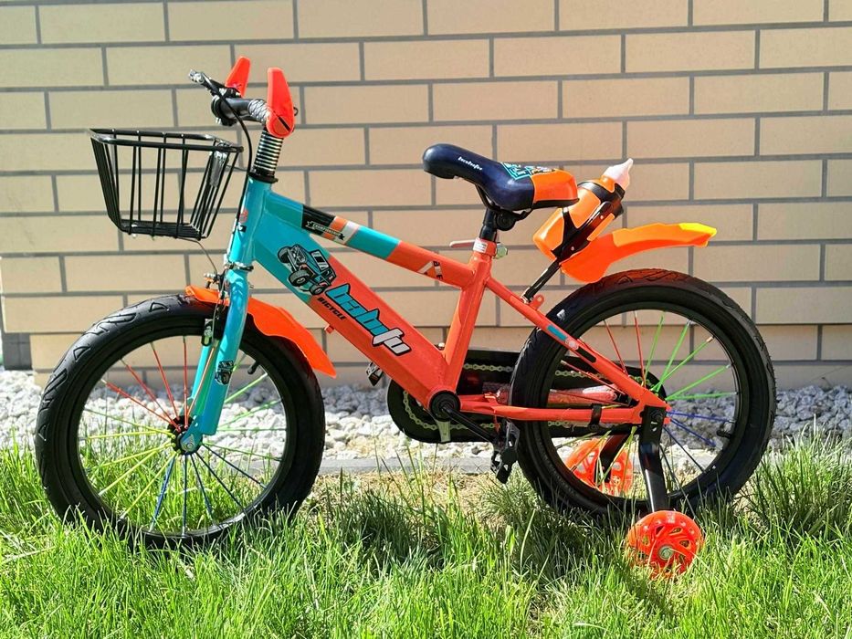 Rower Rowerek 16 cali dla chłopców i dziewczynek  - 2 kolory gwarancja