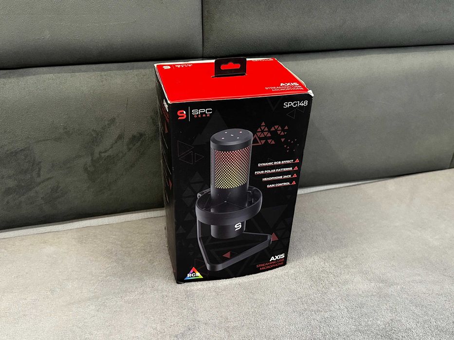 Mikrofon SPC GEAR AXIS Streaming USB