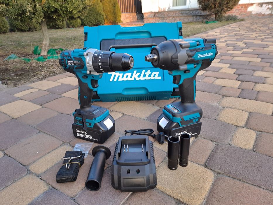 2в1 Акумуляторний гайковерт Makita Акумуляторний шуроповерт Makita