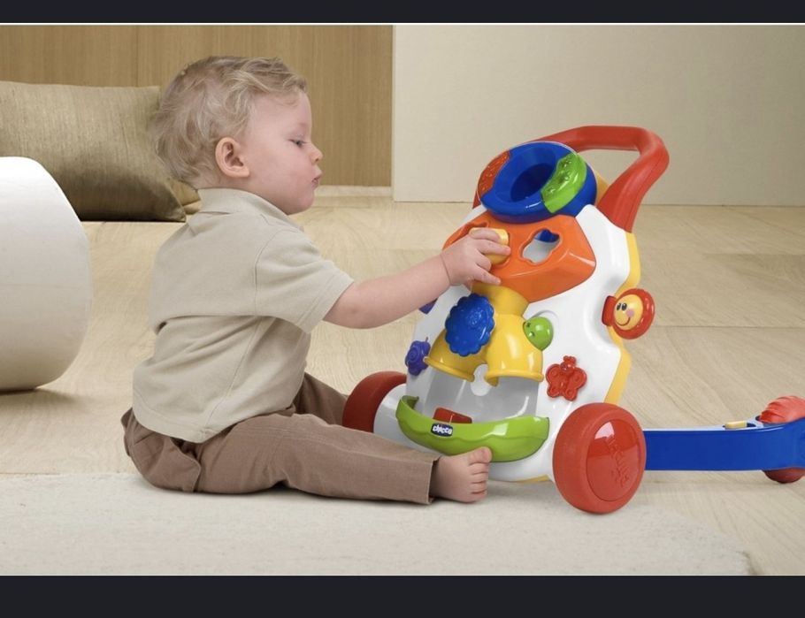 Ходунці каталка ігровий центр chicco 3 в 1