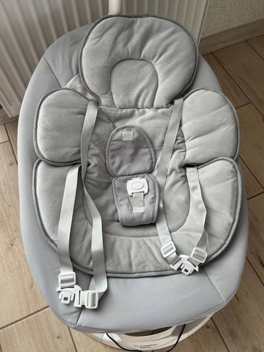 Заколисуючий центр-шезлонг SOUL ME 1075 Light Gray