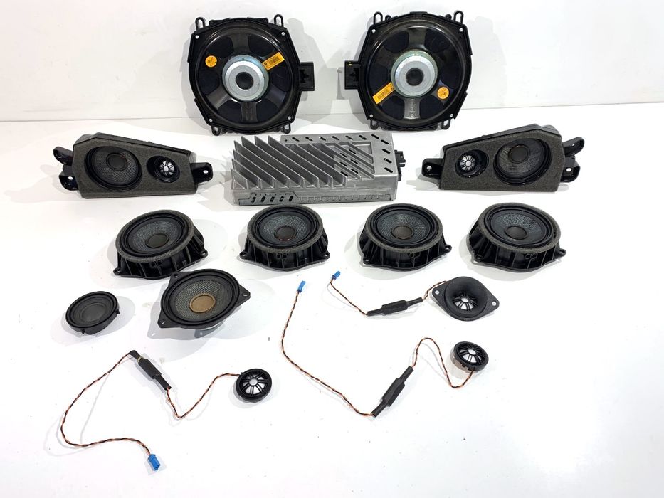 GŁOŚNIKI KOMPLET BMW F16 9366164 SUV 14-19 AUDIO ZESTAW, MULTIMEDIA