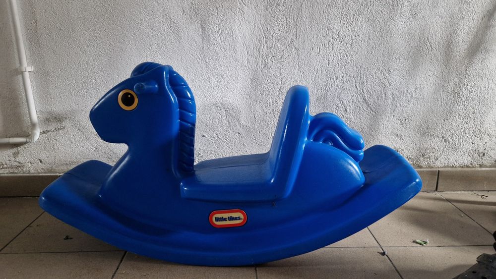 Konik little Tikes niebieski