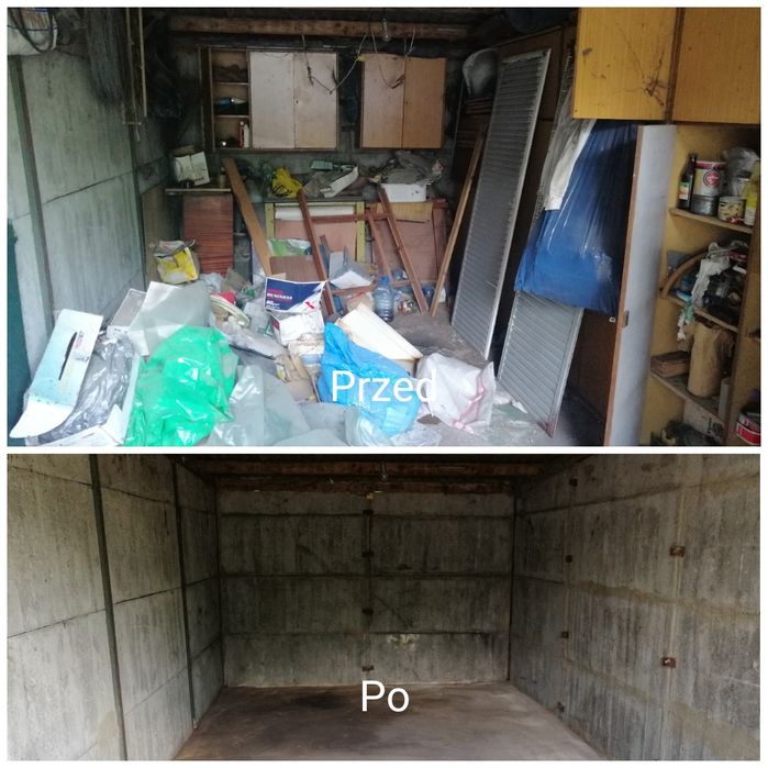 Wywóz odpadów mebli likwidacja mieszkań biur sprzątanie działek piwnic