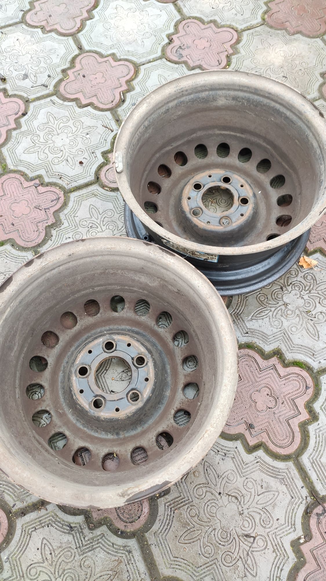 ДИСКИ железные R15 (5×112) MERCEDES W124, VOLKSWAGEN Passat, Opel: 370 ...