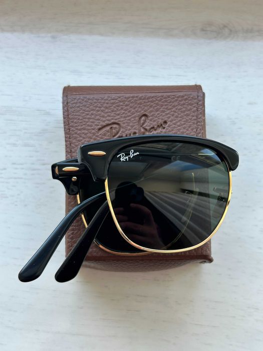 Складані окуляри Ray-Ban Clubmaster Folding RB 2176 901 Оригінал