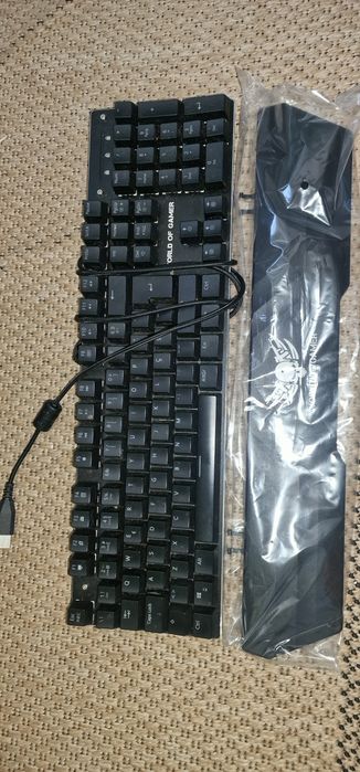Teclado mecanico world of gamer