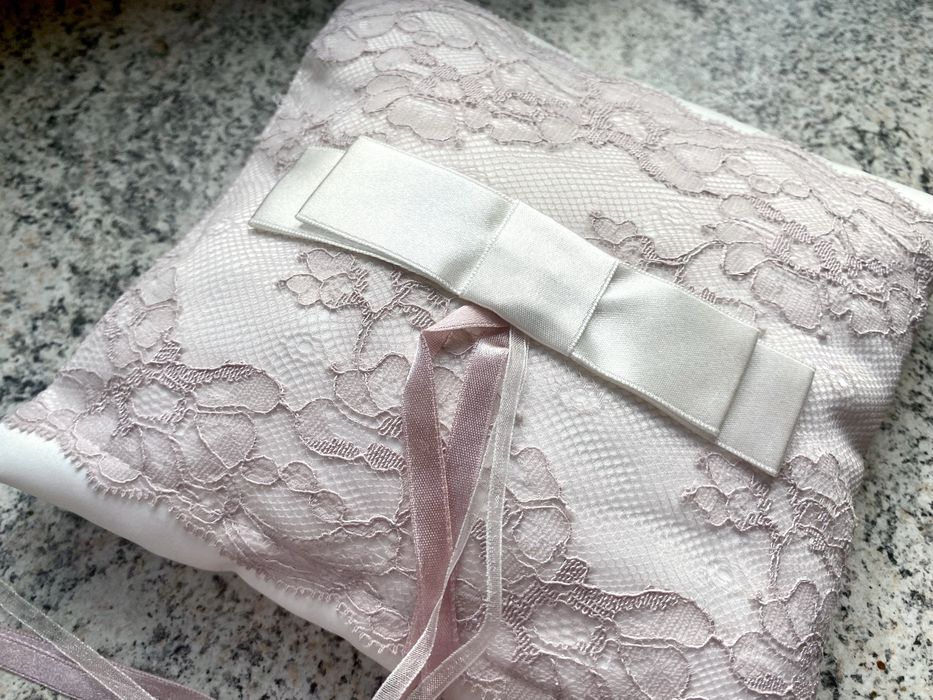 Poduszka na obraczki ślubne Premium NOWA