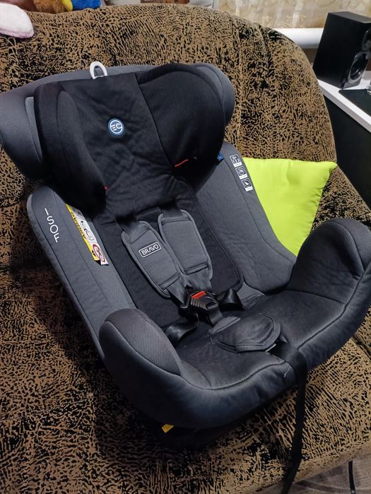Дитяче Автокрісло ME 1041 BRAVO ISOFIX Royal Black