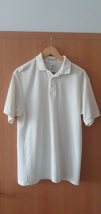Biała koszula polo
