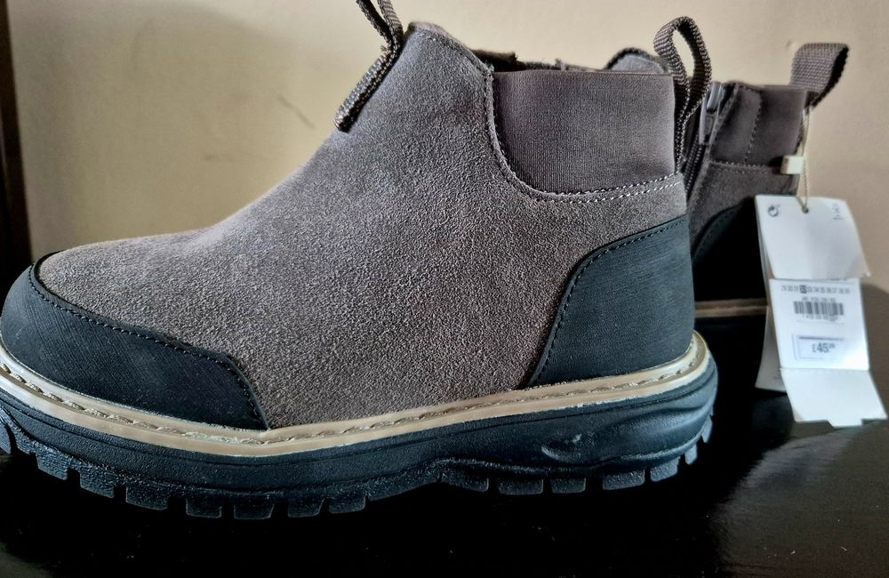 Чобітки натуральний замш Zara