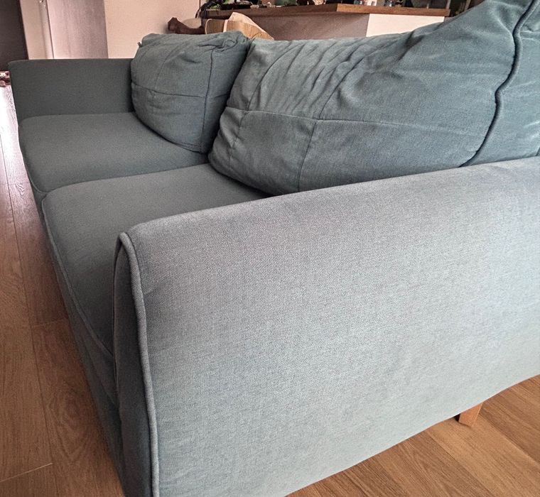Sofa 3-osobowa kolor morski