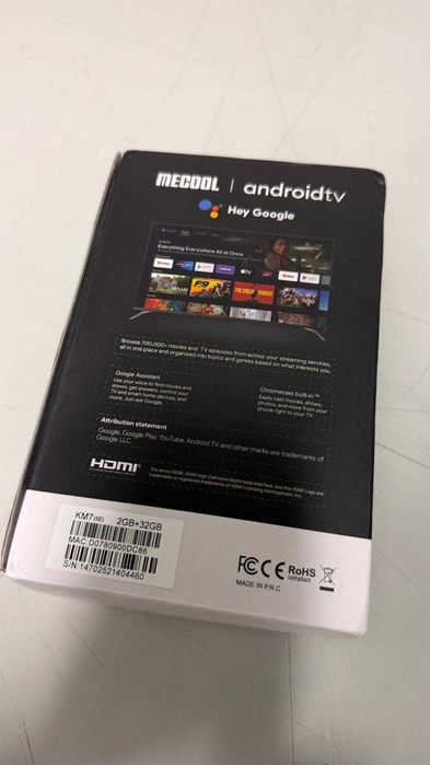 Box Mecool androidTv