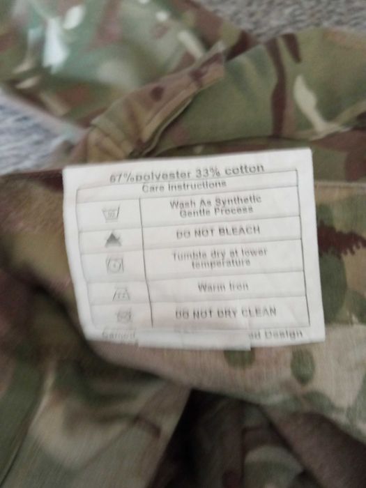 Calças militares camufladas MTP multicam MK1 do Exército Britânico