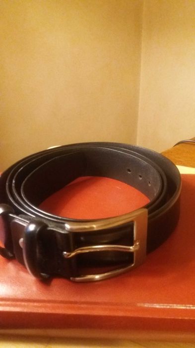 Pasek skórzany męski SOBIESKI - 130 cm