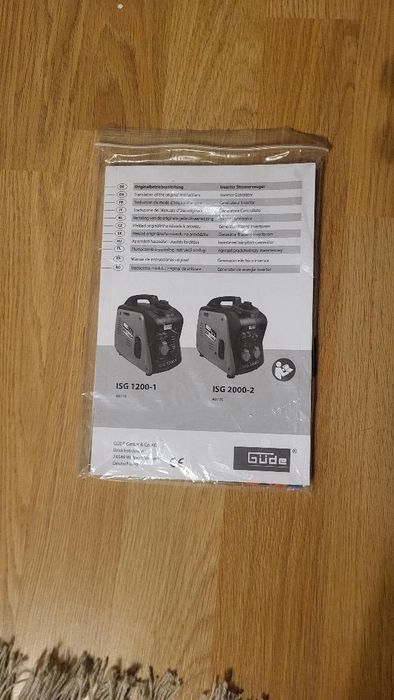 ІнІнверторний генератор GÜDE ISG 2000-2