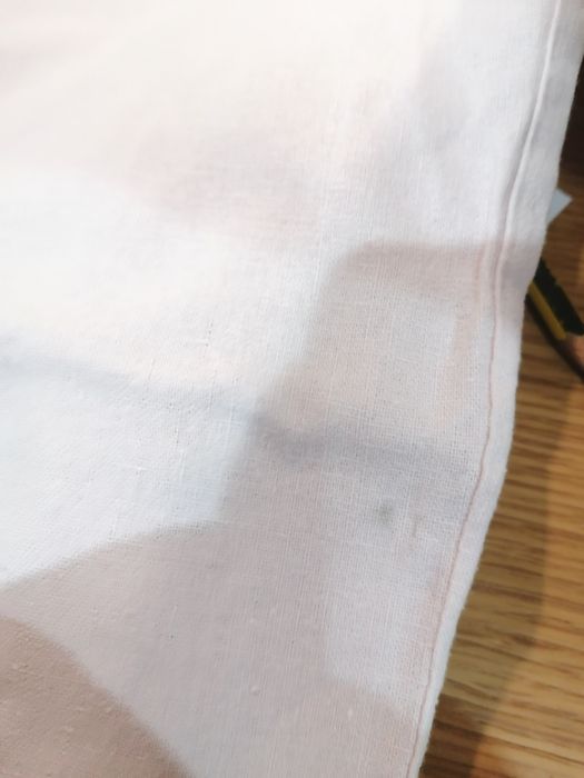 Calças Rosa de Tecido Fresco