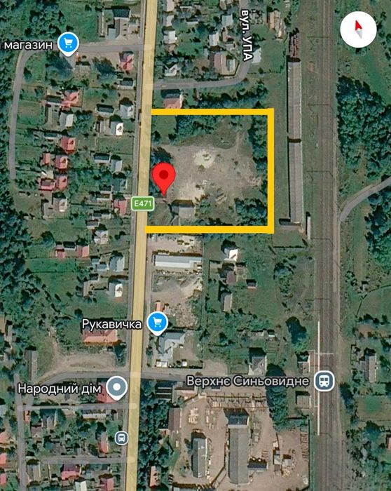 Траса Київ-Чоп фасад.майн комплекс,1.71Га.АЗС Залізниця Вода.