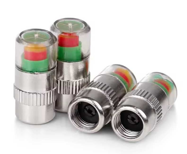4 pçs indicador de pressão da válvula sensor detecção externa