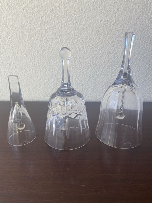 Campaínhas de mesa cristal Atlantis