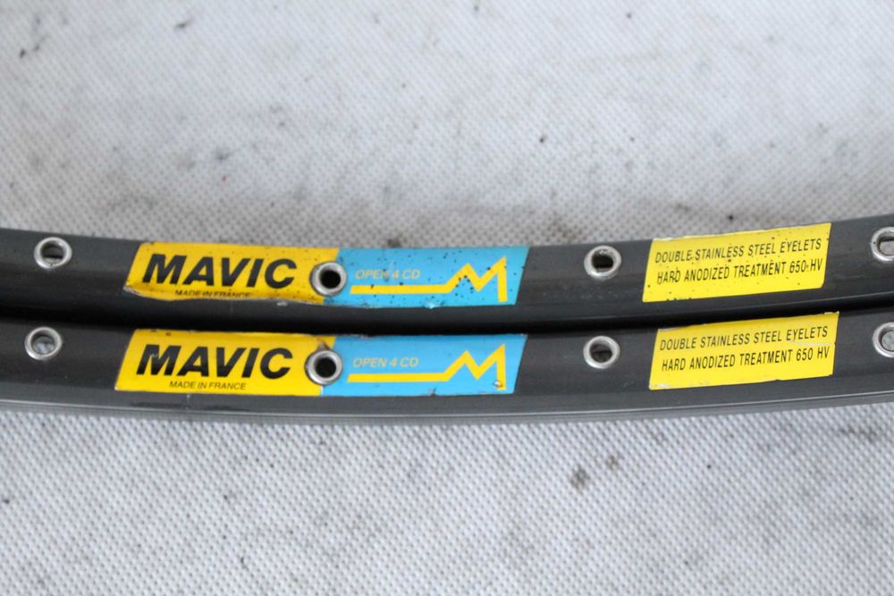 obręcze 28"mavic open 4 cd retro kolarzówka  32H clincher 0525