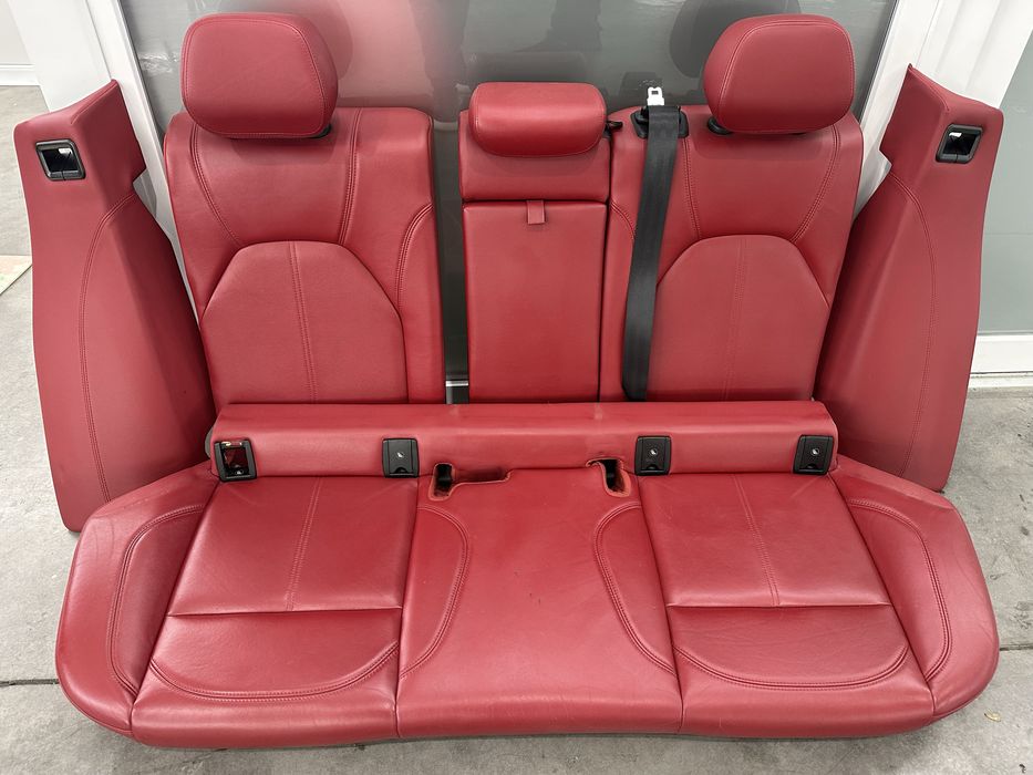 Шкіряні сидіння Alfa Romeo(Stelvio/Giulia)-комплект перед+зад,шкіра.