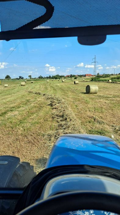 Siano,bale 120/120 transport 350 sztuk