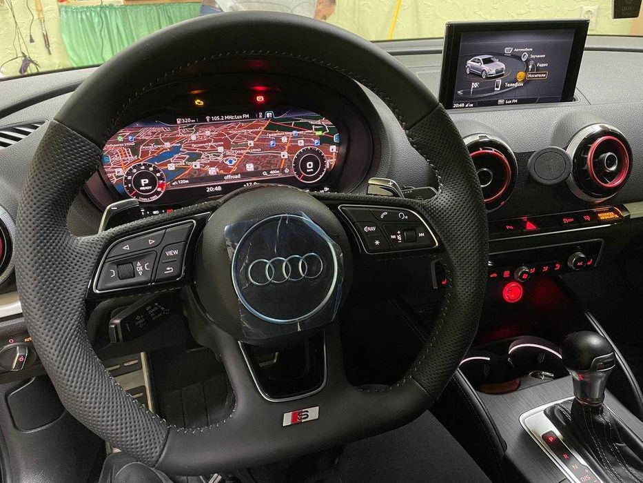 Панель Audi A3 MMI A3 Мультимедиа А3 Карплей Щиток Приборов Навигация