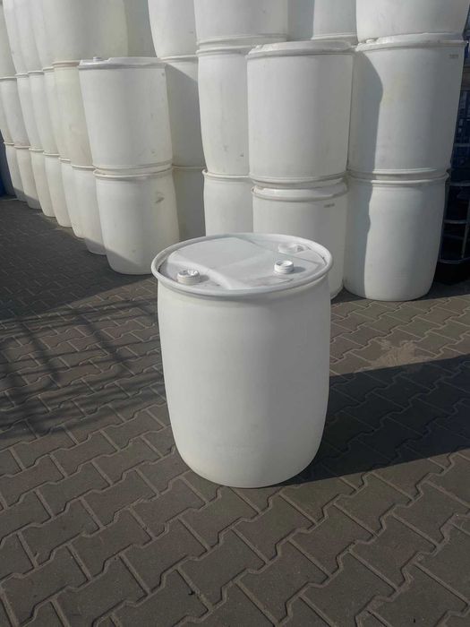 Beczki plastikowe używane, czyste 30L 60L 70L, 80L, 100L, 150L, 200L