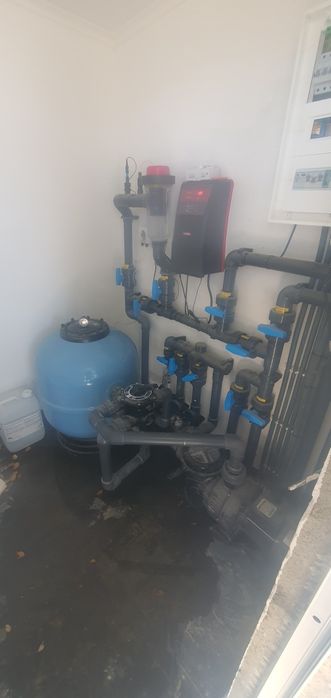 Instalação bombas de piscina