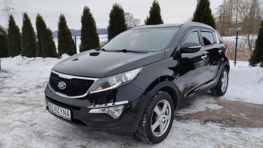 Kia Sportage 1.6Benz+LPG*Navi*BluetoothTelefon*2xAlufelgi*100%Orginał*Polecam